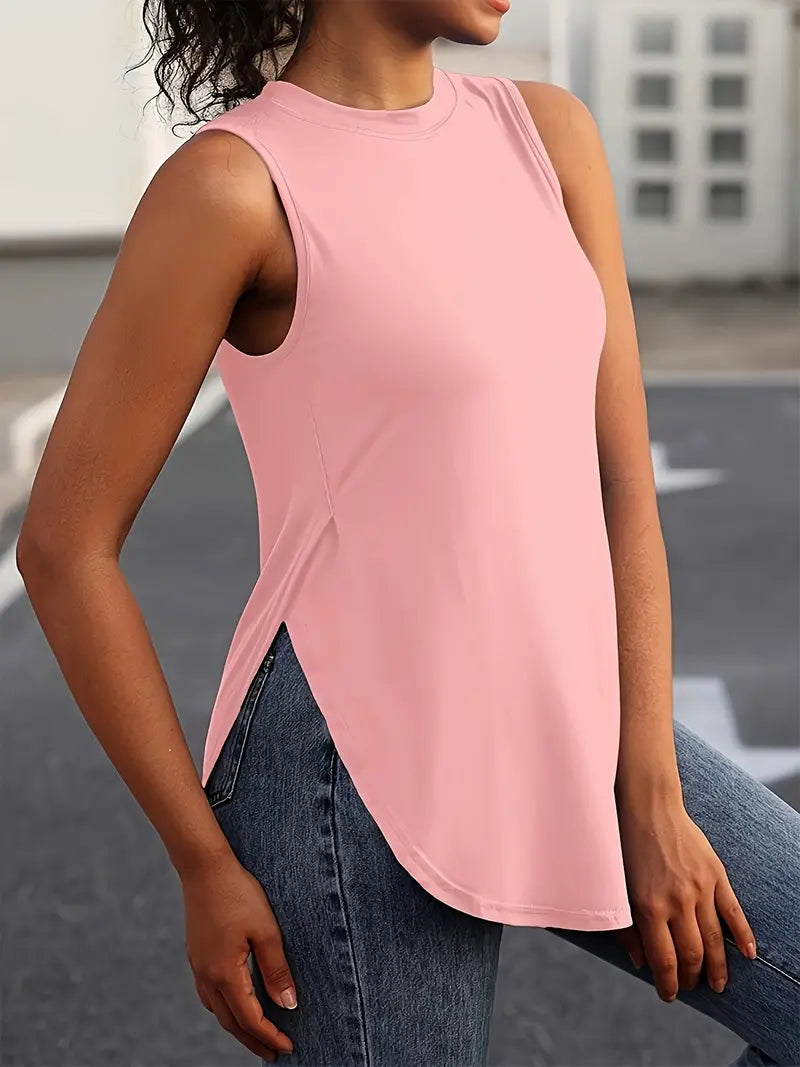 Pull Sans Manches Élégant