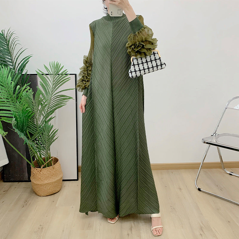 Robe Plissée Élégante