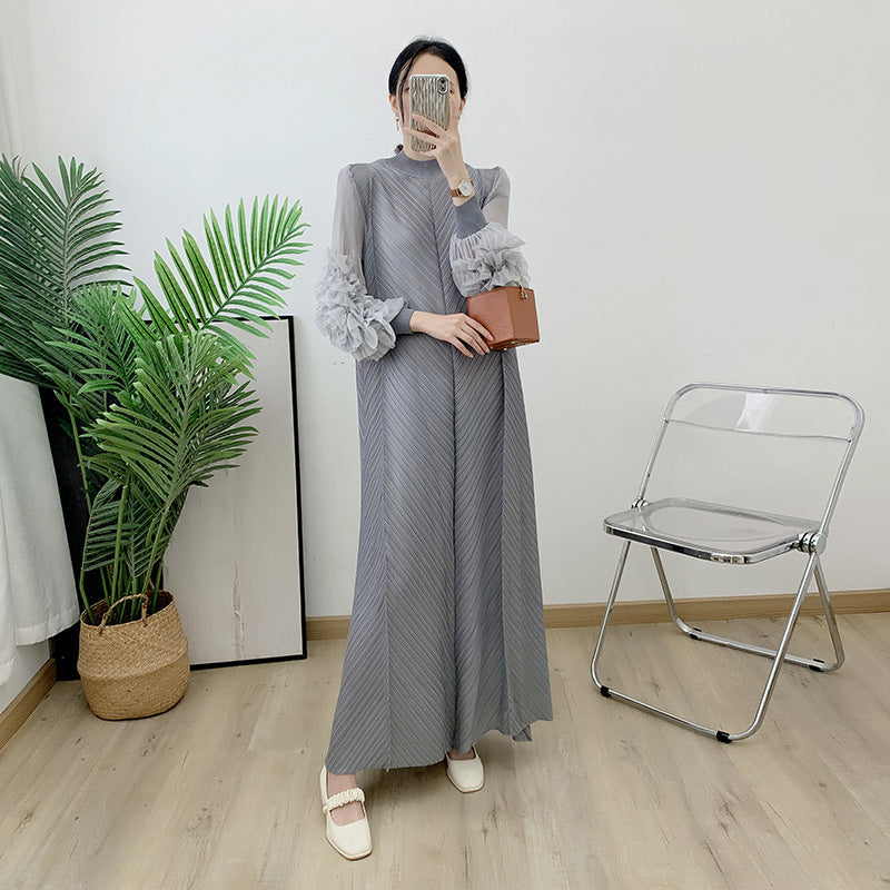 Robe Plissée Élégante