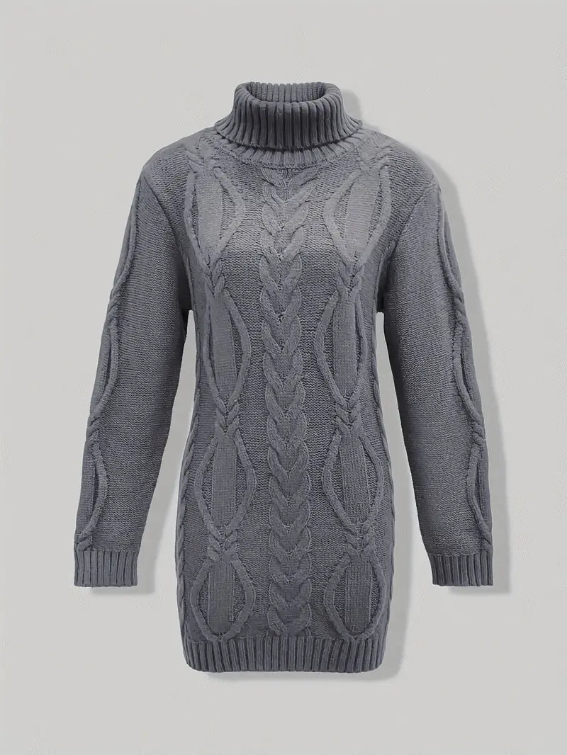 Pull Robe Col Roulé