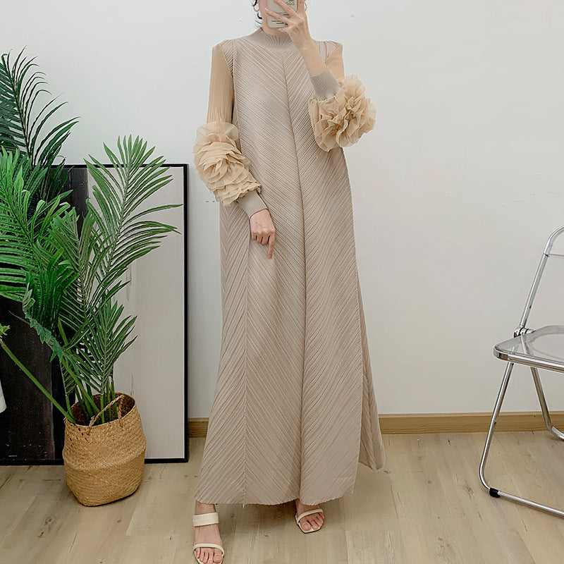 Robe Plissée Élégante