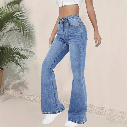 Jean Bootcut Taille Haute Liftant