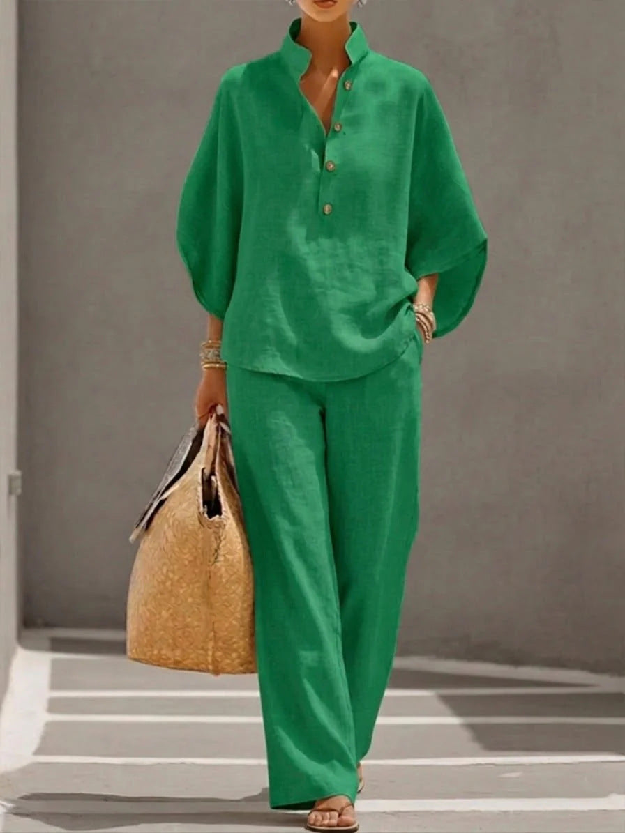 Ensemble Lin Été Femme