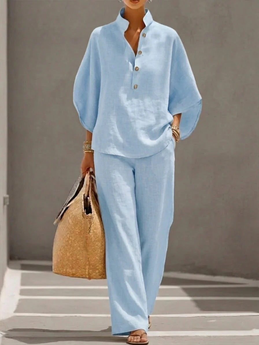 Ensemble Lin Été Femme