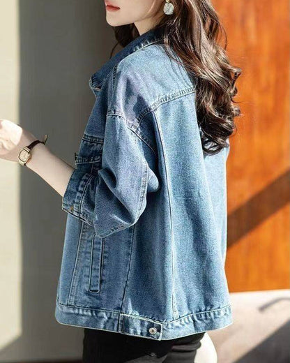 Veste Élégante Coupe Ample