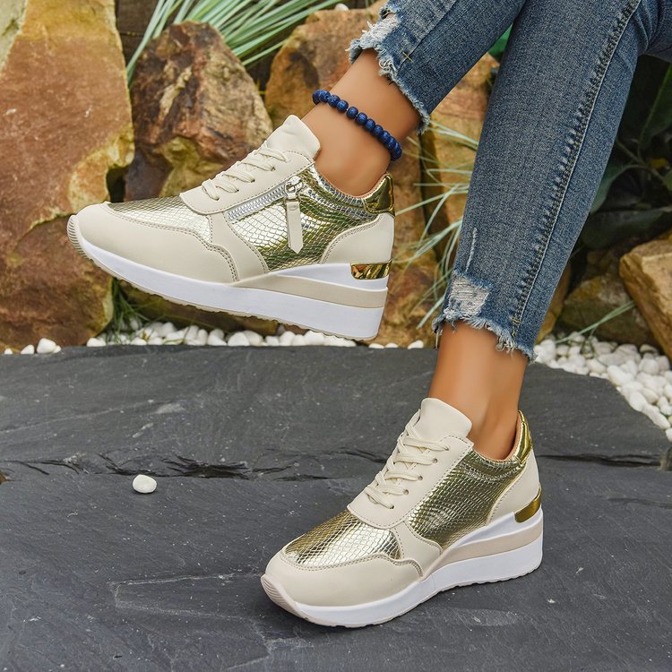 Baskets Semelle Compensée Casual