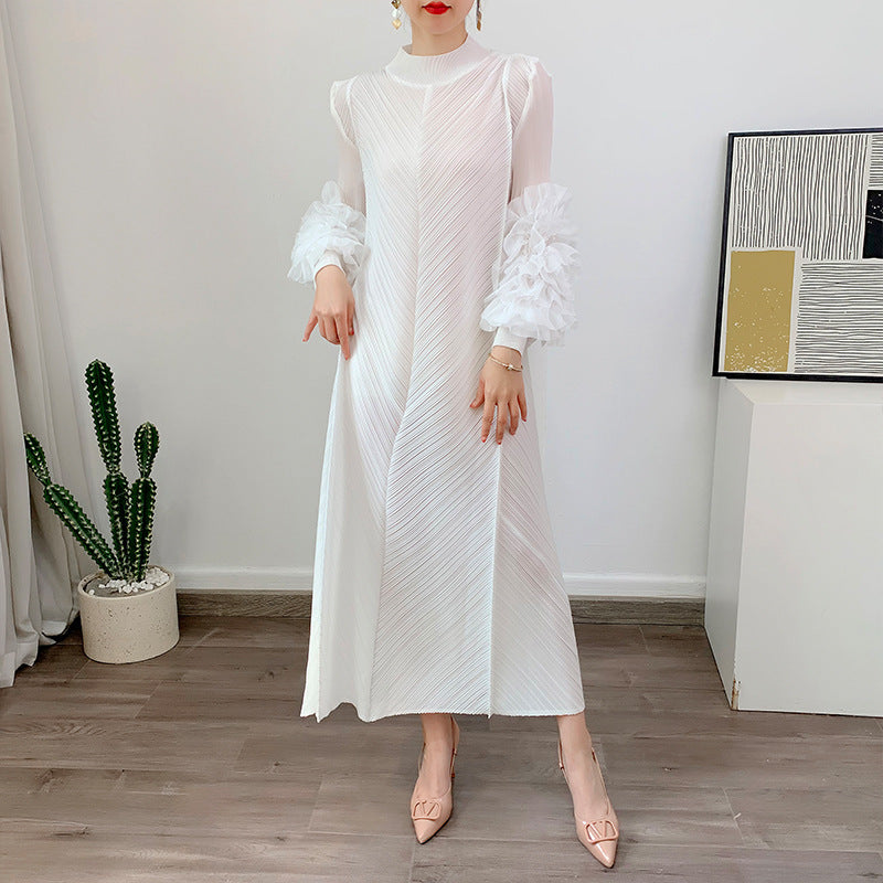 Robe Plissée Élégante