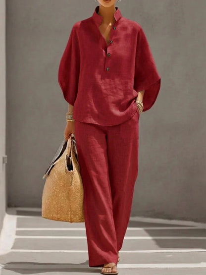 Ensemble Lin Été Femme