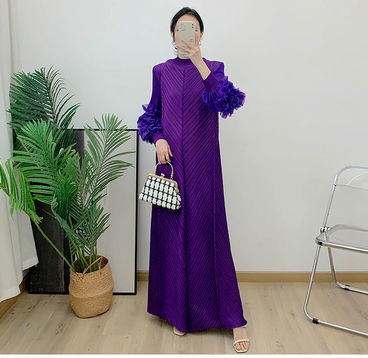Robe Plissée Élégante