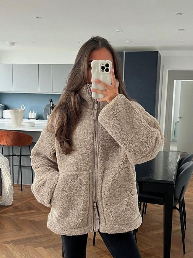 Veste Sherpa Zippée