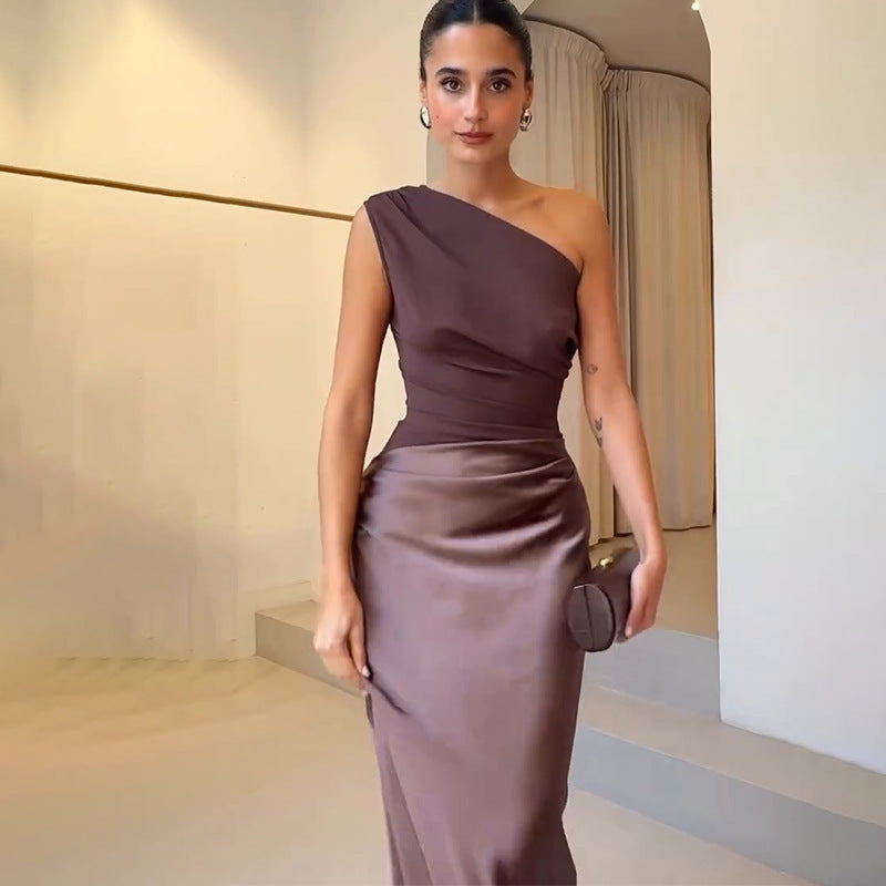 Robe Longue Taille Haute