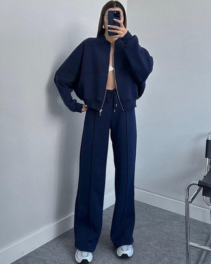 Ensemble Pull & Pantalon Zippé