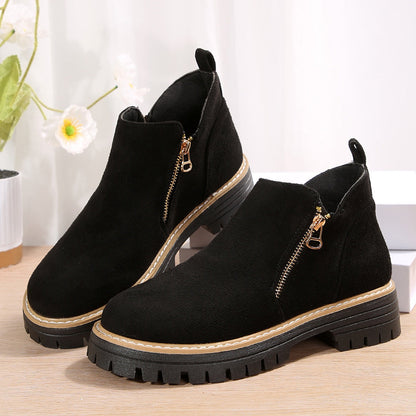 Chaussures Daim Hiver