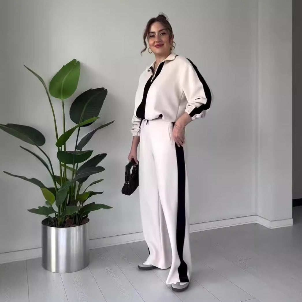 Ensemble Casual Contrast Chic