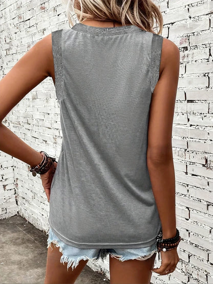 Top Respirant Coton Col V