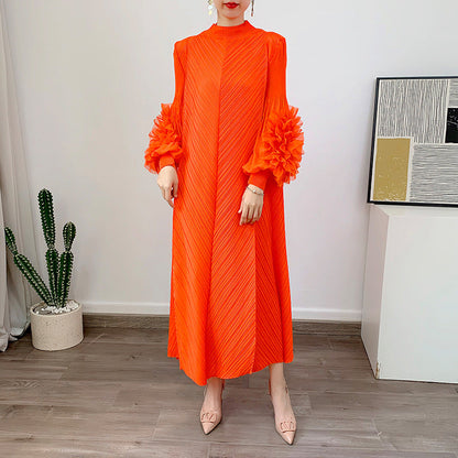 Robe Plissée Élégante