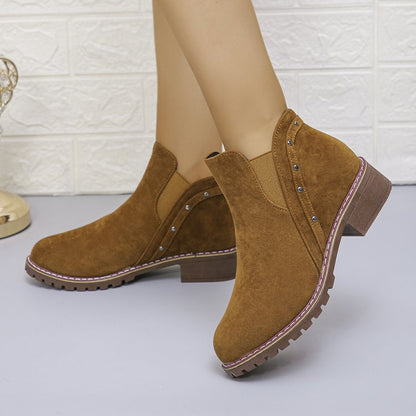 Bottes Courtes Rétro Givrées