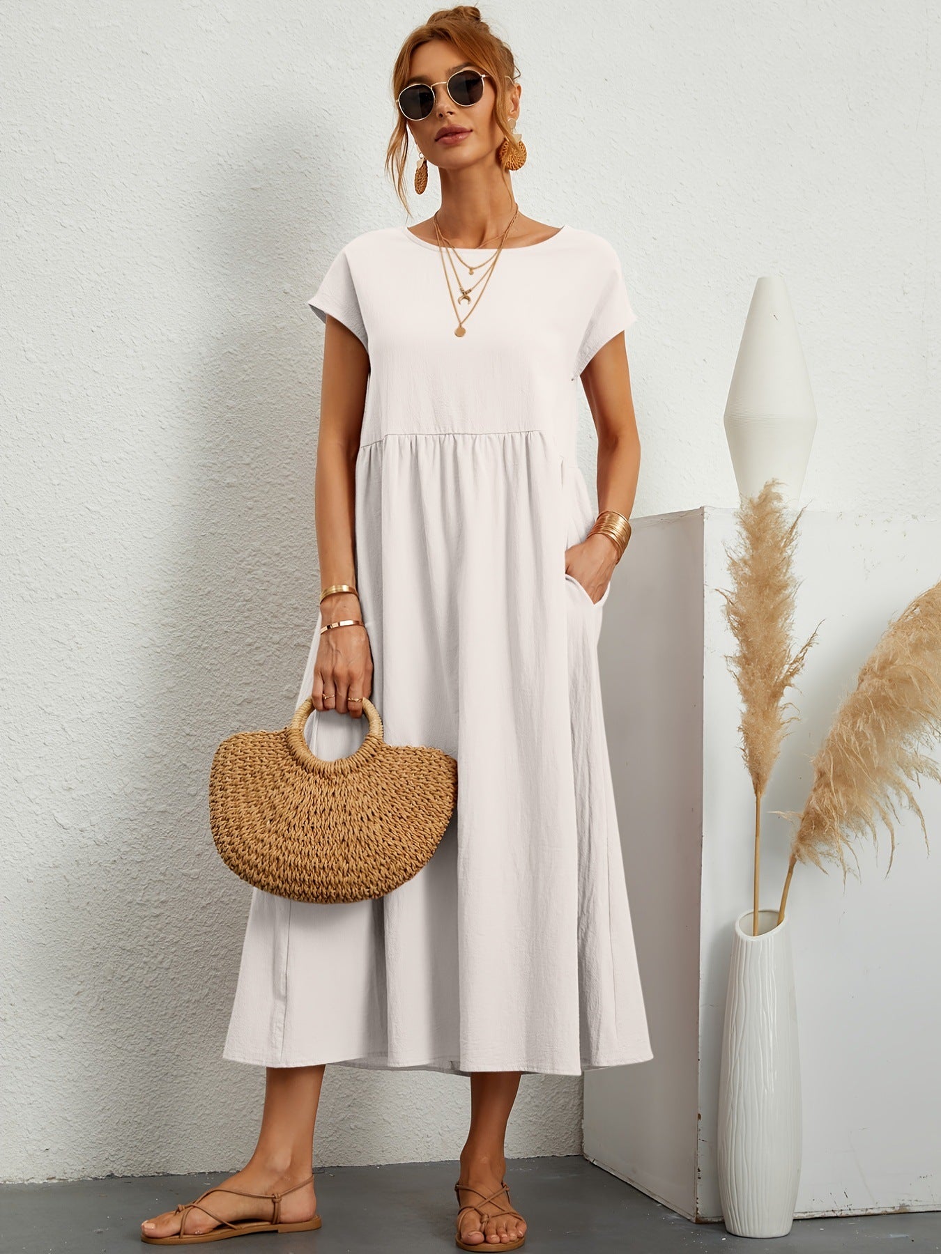 Robe Légère Douce Coton