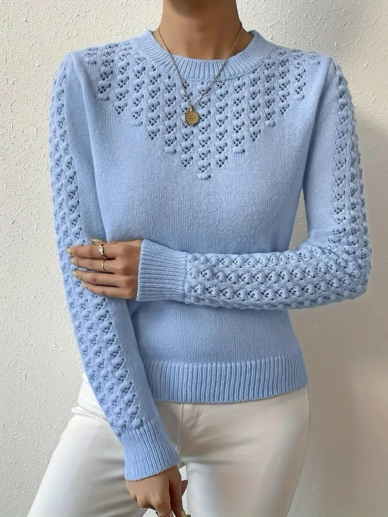 Pull Tricoté Ajouré