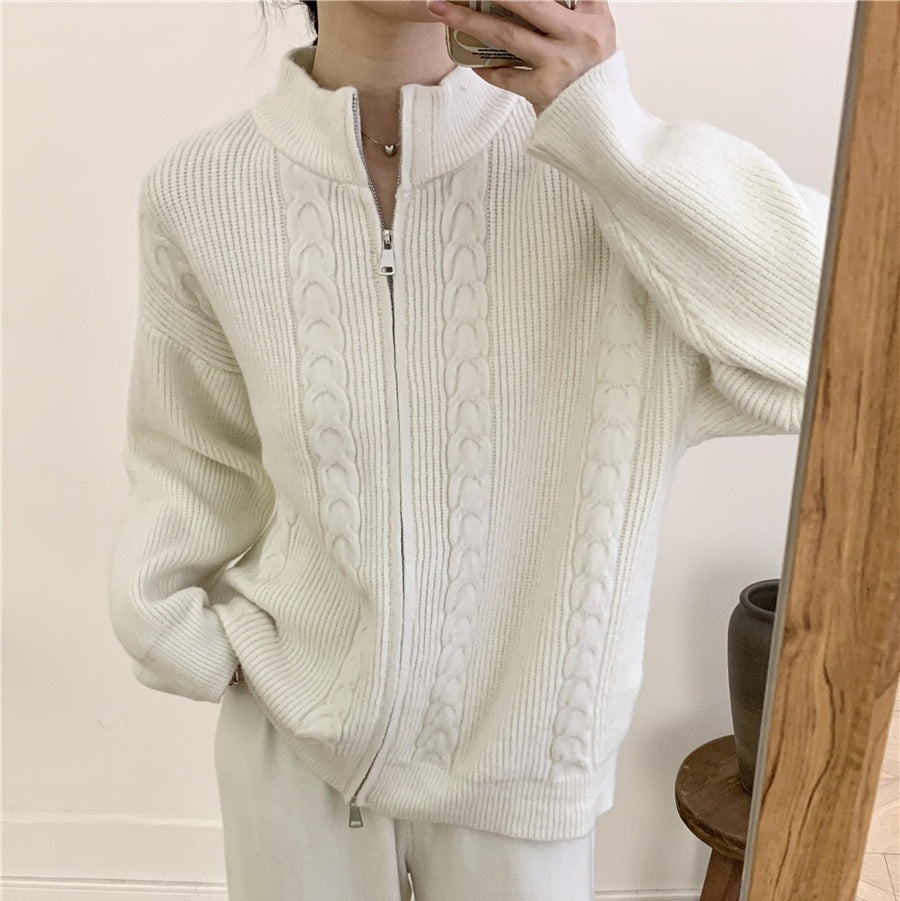 Ensemble Zippé & Pantalon Tricoté