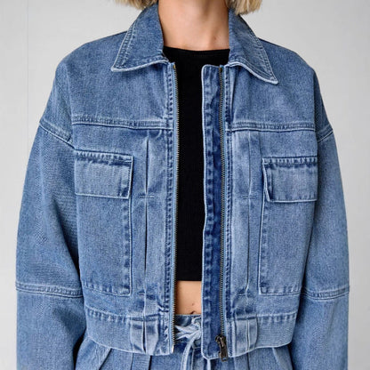 Ensemble Denim Veste & Pantalon