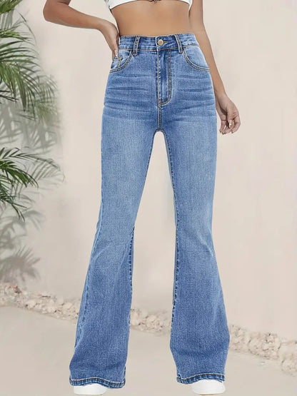 Jean Bootcut Taille Haute Liftant
