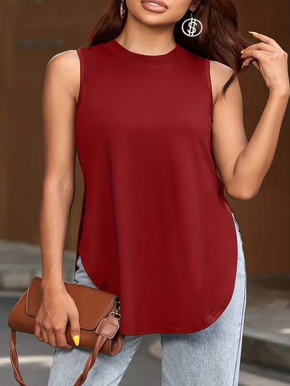 Pull Sans Manches Élégant