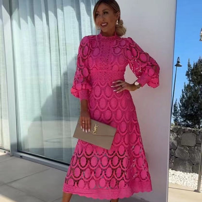 Robe Droite Triacétate