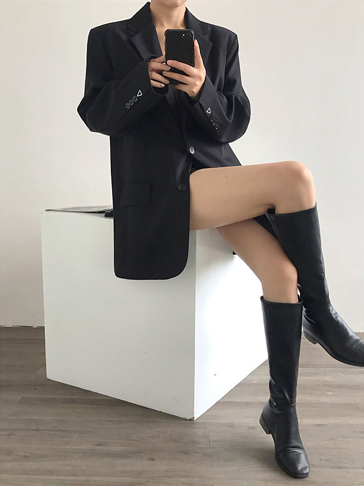 Veste à Boutonnage Simple