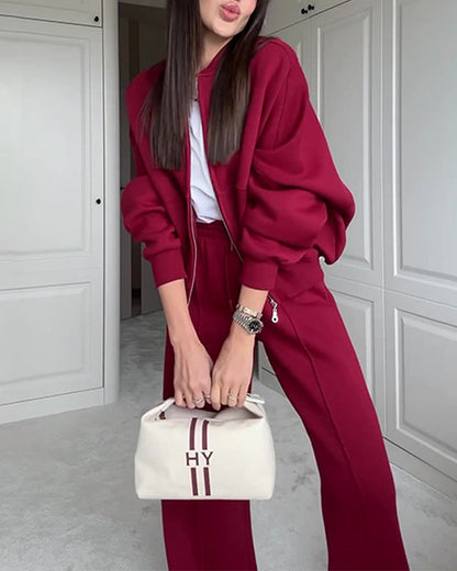 Ensemble Pull & Pantalon Zippé