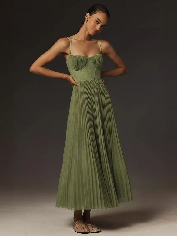 Robe Maxi Soie Glacée