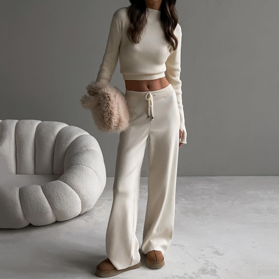 Streetwear Chic Manches Longues