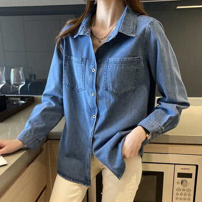 Chemise Denim Vintage