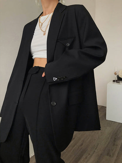 Veste à Boutonnage Simple