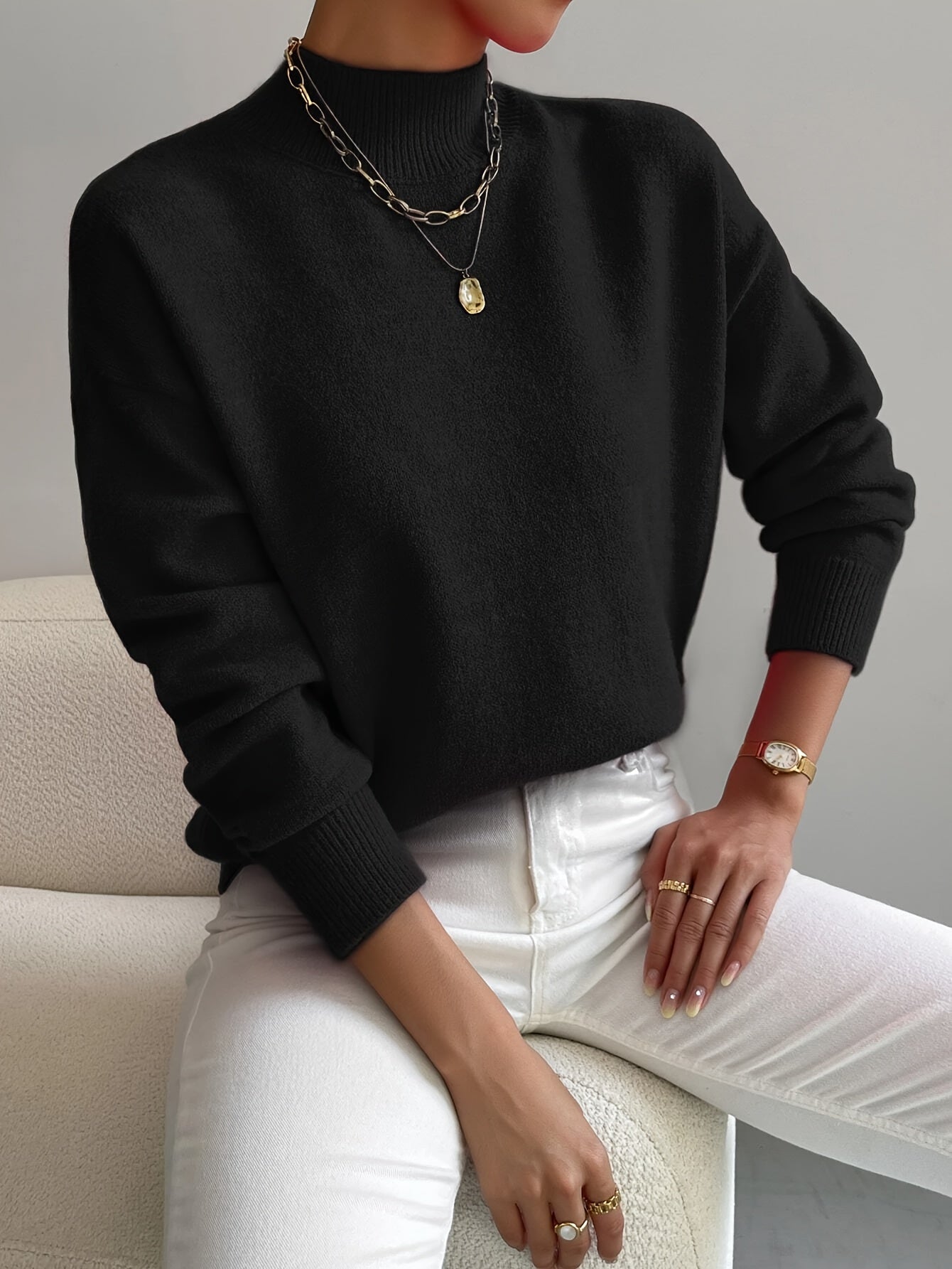 Pull En Coton Doux