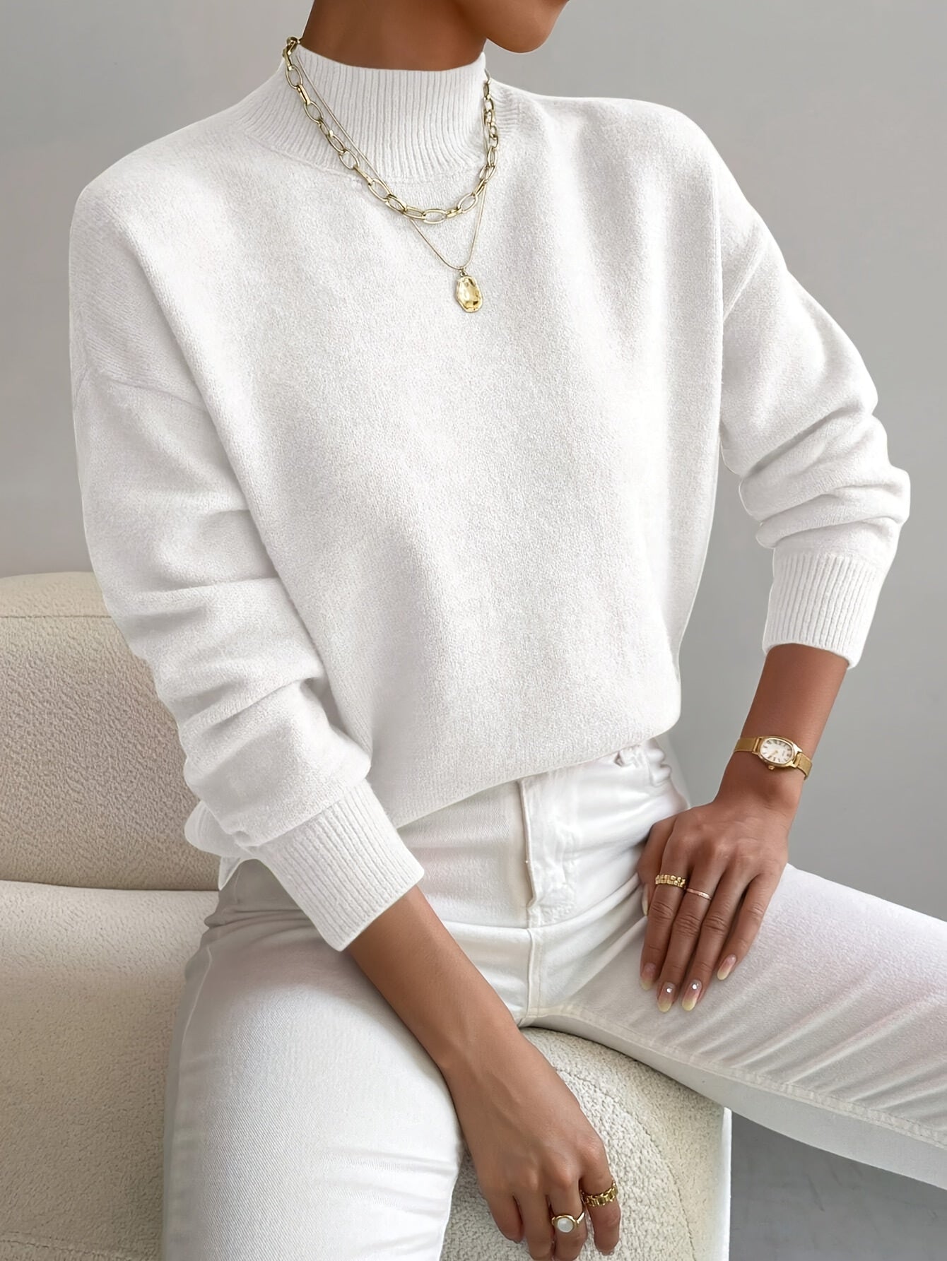 Pull En Coton Doux