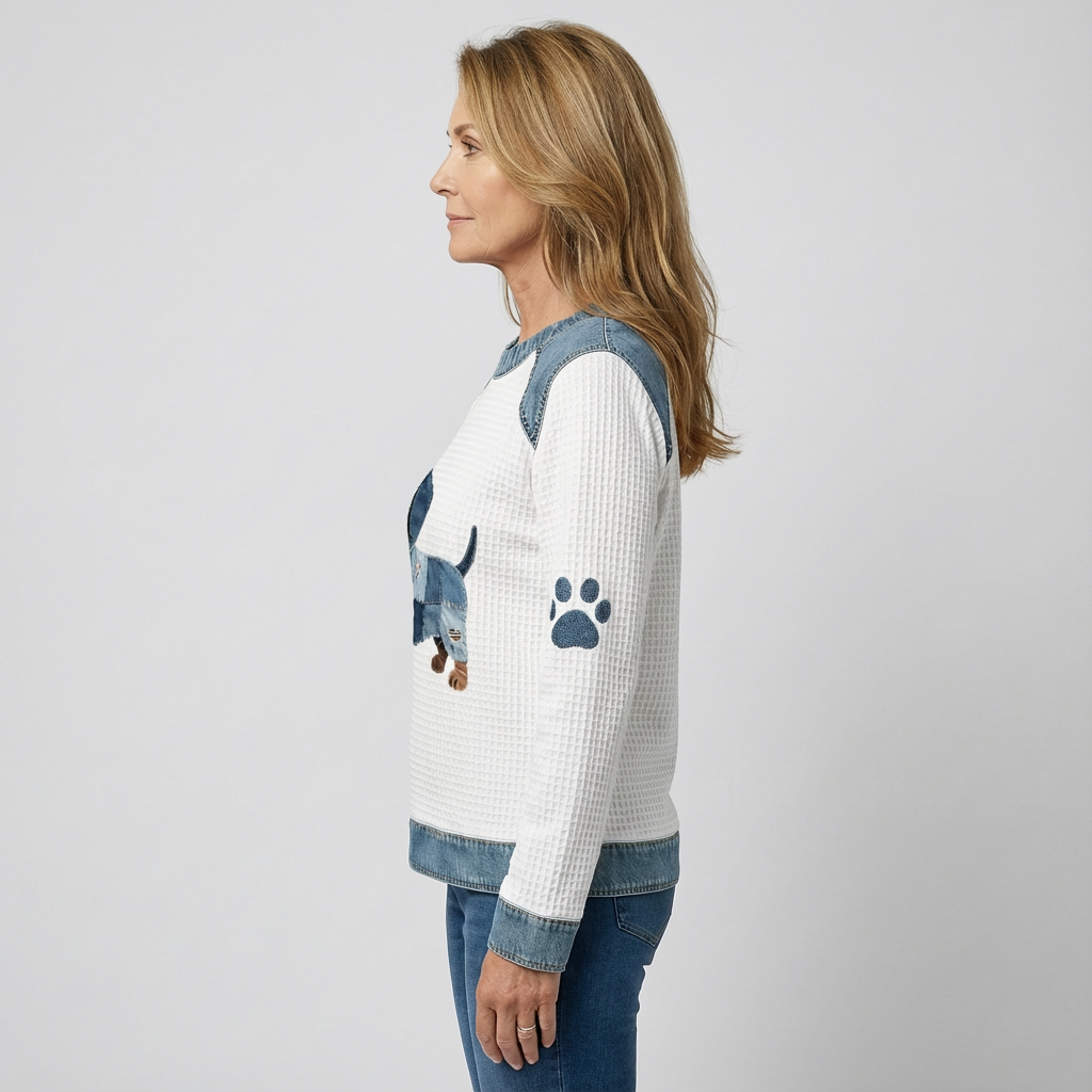 Pull En Coton & Denim