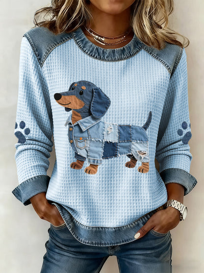 Pull En Coton & Denim