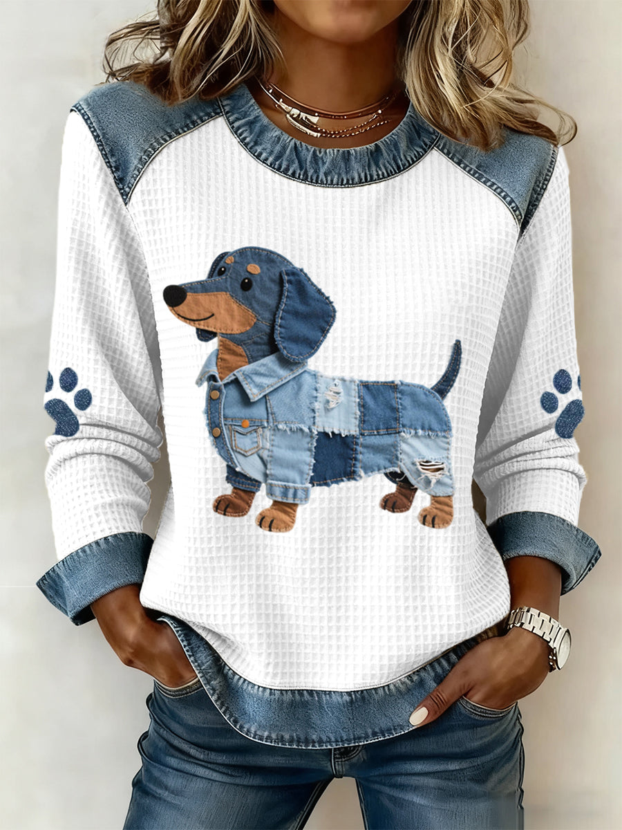 Pull En Coton & Denim